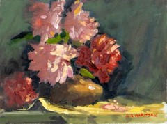 Robert Waltsak (NJ,b 1944) oil painting 126025