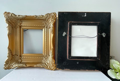 Vintage Ornate Gold Gilt Wood Frame 20″x18″ – Internal 10.15″x8.15″