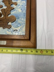 LOOK! RARE GORGEOUS Abstract Deco Contemporary ONE-of-ONE SIGNED!!