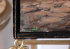 VINTAGE 1980’S SIGNED FRAMED IMPRESSIONIST OIL OLD EUROPEAN MARKET STREET SCENE