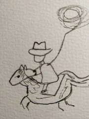 GAT PAINTINGS IMPRESSIONISM ORIGINAL COLLECTIBLE WHIMSICAL ANIMALS WESTERN ART