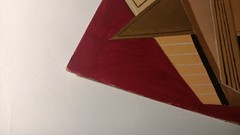 Beautiful Cubist cubism painting modernism composition signed 920s