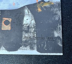 Artist Bako Mihaela Romania “Untitled” Signed Mixed Media 2012 Artwork ￼