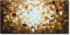 Abstract Oil Paintings Canvas Modern Wall Art 40″L X 20″W Decor