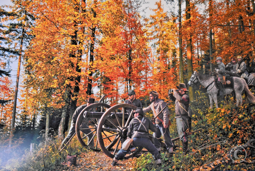 Maryes Heights 1862 – John Paul Strain Signed Studio Canvas Giclée – New!