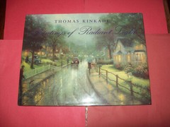 THOMAS KINKADE-PAINTINGS OF RADIANT LIGHT HC DJ BOOK FIRST EDITION 1995