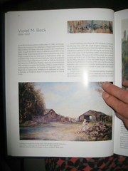 Landscape Carriage House Signed San Diego Listed Artist Violet Beck O/C 1938