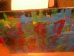 abstract paintings on canvas verdant collapse riccio fine art 40by30