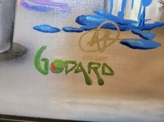 Michael Godard Da Vinci’s Window 2015 Framed Giclee on Canvas