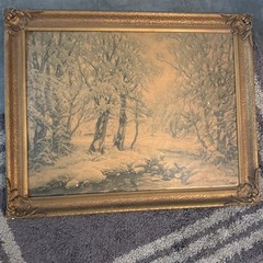 Constantin Westchiloff Original Painting Russian-American Art Winter Landscape