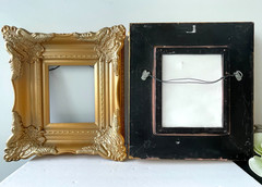 Vintage Ornate Gold Gilt Wood Frame 20″x18″ – Internal 10.15″x8.15″