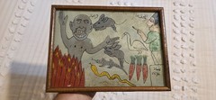 Attributed to Othman Faraj (عثمان فرج) – Original Signed Middle Eastern Folk Art