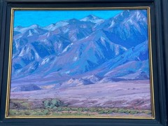 CALIFORNIA LANDSCAPE PAINTING IMPRESSIONIST FAMOUS LISTED MATTHEW REYNOLDS OIL