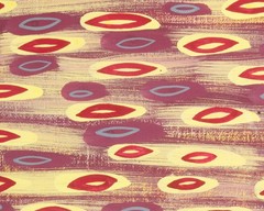 Walter Stomps Abstract Gouache Painting