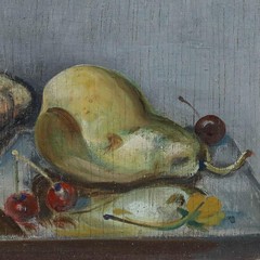 Pont Aven School French Early 20th Century Oil – Still Life with Fruit