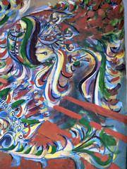 Robert McKnight Monumental Neo-Expressionist Painting Miami Artist 64×48