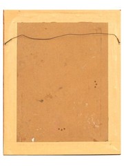 ATTRIBUTED TO ALDEN MASON ABSTRACT AMERICAN MIXED MEDIA PAINTING ON CANVAS