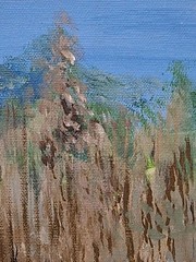 Large Ralph Lauren Style Barn Landscape Painting 47” x 45.5” Country Estate Art
