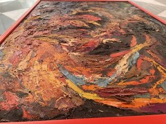 Abstract Mid Century PAINTING Krasner Pollock De Kooning Kandinsky Modern MCM NY