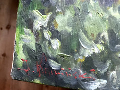 :OIL PAINTING CASTLE HARBURG SWABIA GIANT ° SIGNED KAMINSTKY ANTIQUE MEDIEVAL