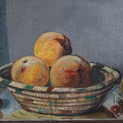Pont Aven School French Early 20th Century Oil – Still Life with Fruit