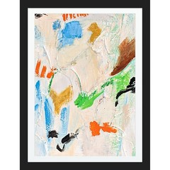3 paintings textured 14X35 abstract expressionism. Gallery wall modern art decor