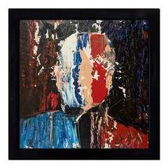 HAVLOCK Stoic Heat Chamber OOAK Framed Painting Signed COA Modern Abstract Art