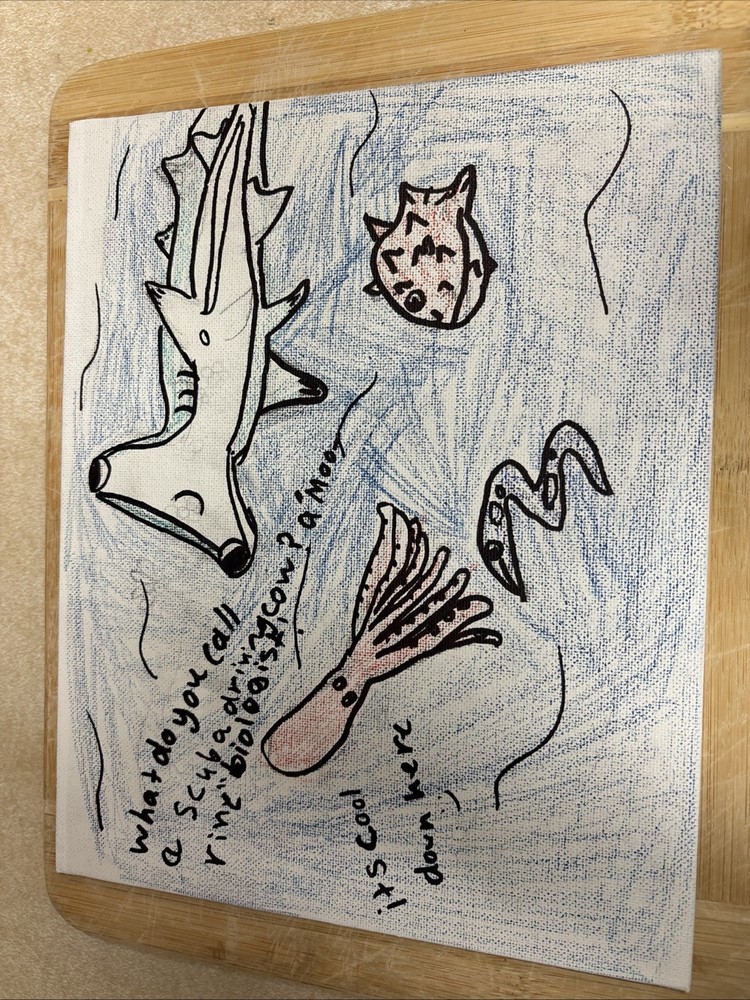 Under The Sea Sharks ,Octopus ,eels,and Puffer Fish With A Joke