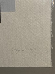 Ultra Rare Torben Niels Ebbesen 1979 SIGNED ORIGINAL Minimalist Artwork