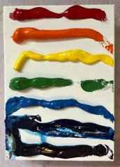Rainbow, Oil Painting, Gallery, Abstract Art on