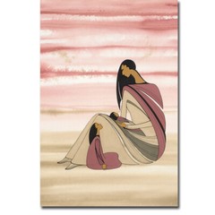 A Mother’s Love by Maxine Noel Gallery-Wrapped Canvas Giclee Art (18 in x 12 in)