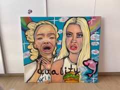 painting of Trisha Paytas