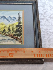 Pair Of Ann Sproul Watercolor Paintings Framed 11″ x 13″ Southwestern Scene