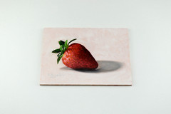 Strawberry 2 – Original Artwork – Unframed or Framed