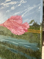 The Everglades Original Hand Painted Impasto Oil Painting 16×20 Signed