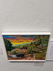 Original Painting „Traditional Logging“ by Pedro Grandes 13.8″x17.7″