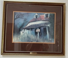 Fine Art „Ritters House“ Ltd. Edition – SIGNED by PISANI Joseph -brass nameplate