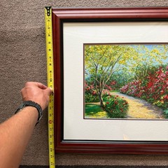 Framed Art Serigraph. Signed. Schaefer And Miles “Into the Light” Framed 26×20