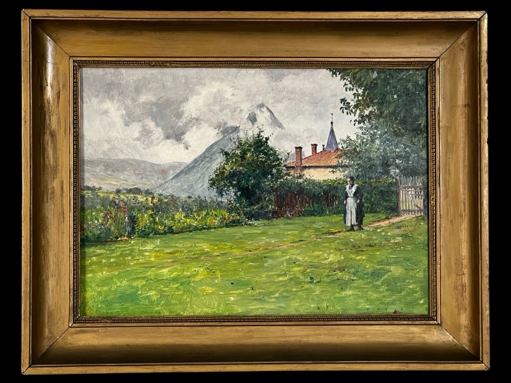 Jean Célestin Tancrède Bastet Oil Painting French Landscape Impressionist