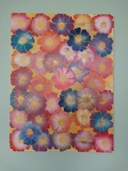 Original Artwork By Joe Piccione 37 Flowers Size 30×40 Inch Canvas