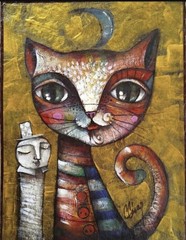acrylic on cardboard 40×30 cm Carlos cesar roman T :Añoranza