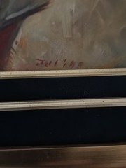 Julian Ritter Clown Oil Painting
