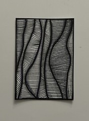 ACEO Original – ‘Patterns’ 2.5X3.5” -By Lyn’et