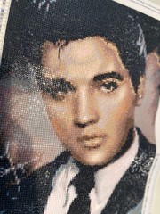 Elvis Presley DiamondPainting Handmade 30x40Rhinestone Mosaic Art