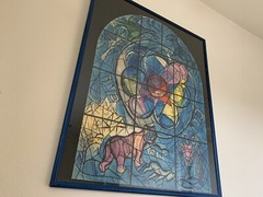 Marc Chagall Serigraph Lithograph MID CENTURY Modern Art Eames ERA