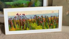 Oil painting Coast Ukrainian painter Canvas Unframed Decor original landscape