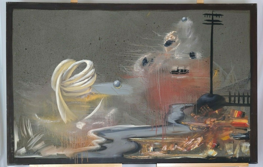 Oleg Zhivetin „Dreamscape“ Signed Original Oil Painting on Canvas Twice Signed