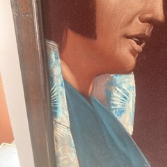 ELVIS PRESLEY VELVET PAINTING 20 x 24 Vintage Painting
