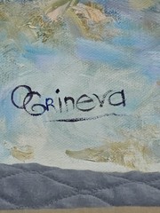 Original Oil Painting „timed out“ by Master Artist Oksana Grineva