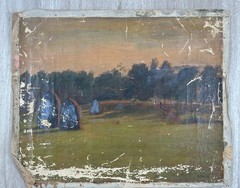 Edith Mann c.1910 American Impressionist oil painting New Hope PA woman artist